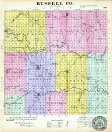 Russell County, Kansas State Atlas 1887